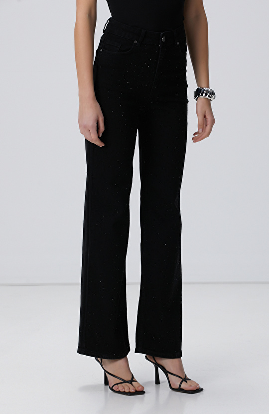 Siyah Denim Pantolon