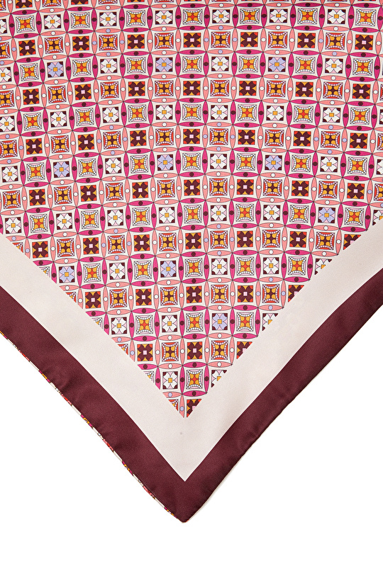 Renkli Çift Taraflı Kadın Fular