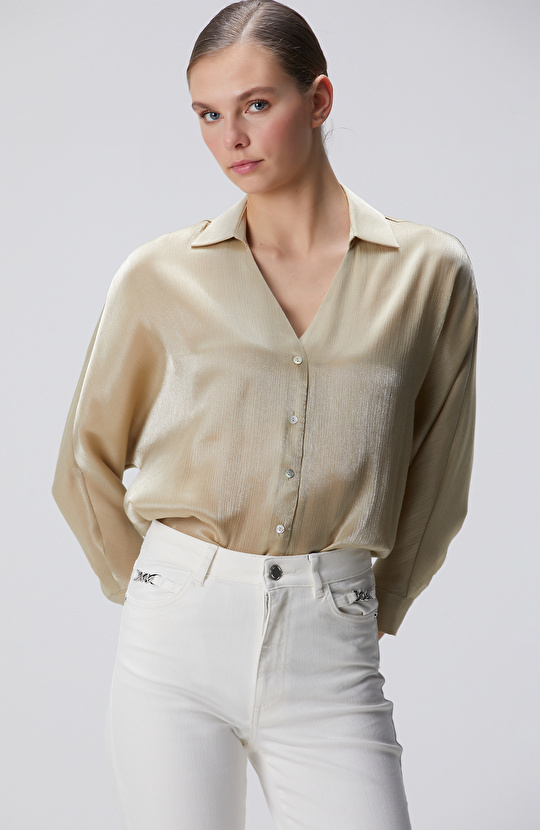 Açık Haki Gömlek Açık Haki Gömlek