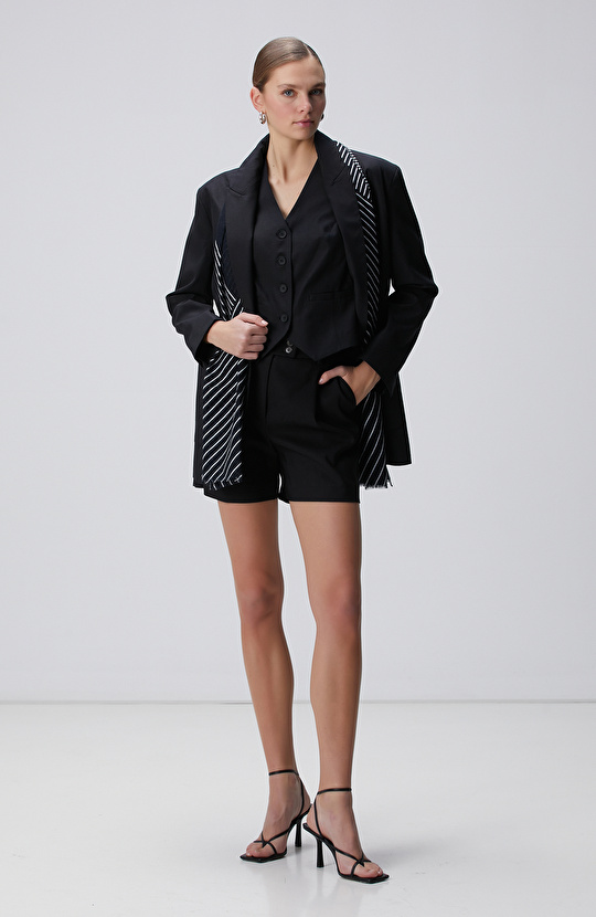 Siyah Boyfriend Ceket