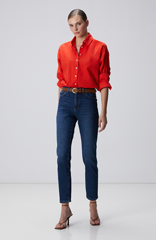 Indigo Denim Pantolon Indigo Denim Pantolon