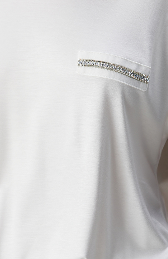 Kırık Beyaz T-shirt