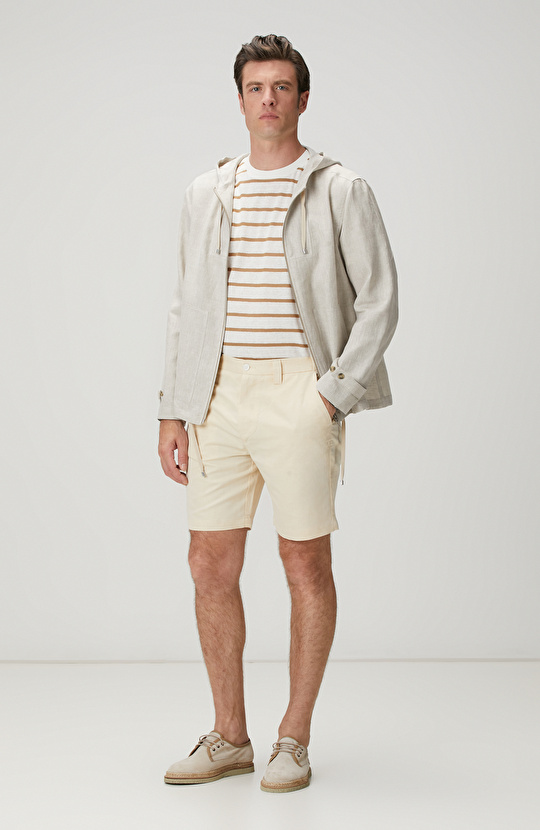 Naturel Keten Sweatshirt