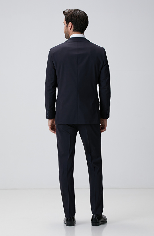 Lacivert Yün Takım Elbise