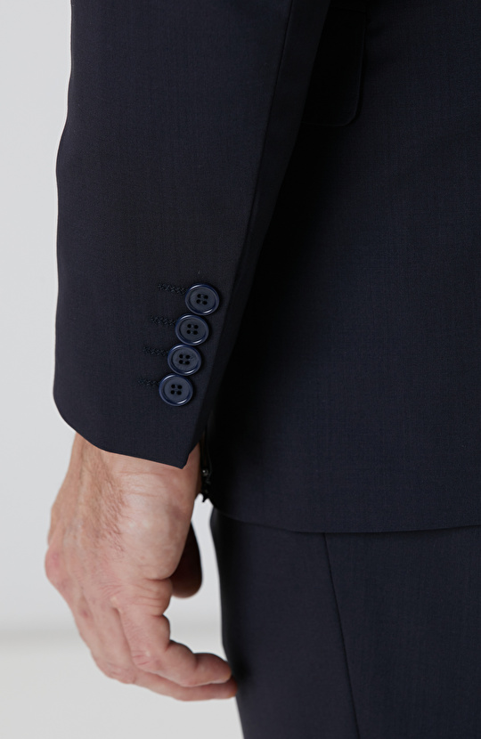 Lacivert Yün Takım Elbise