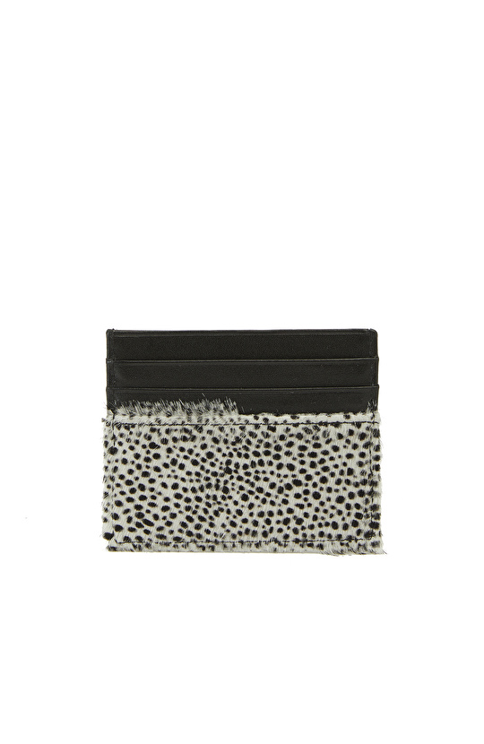 Siyah Kadın Deri Kartlık Siyah Kadın Deri Kartlık