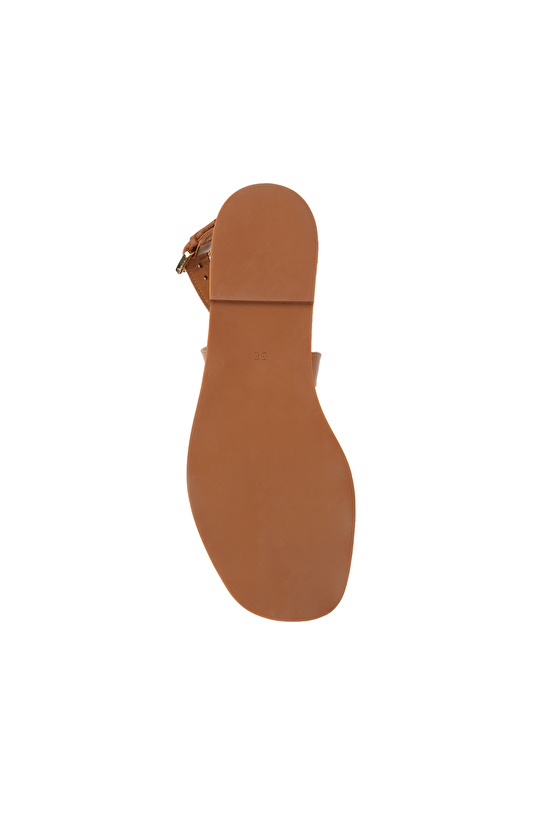 Taba Kadın Deri Sandalet