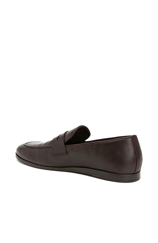 Kahverengi Erkek Deri Loafer