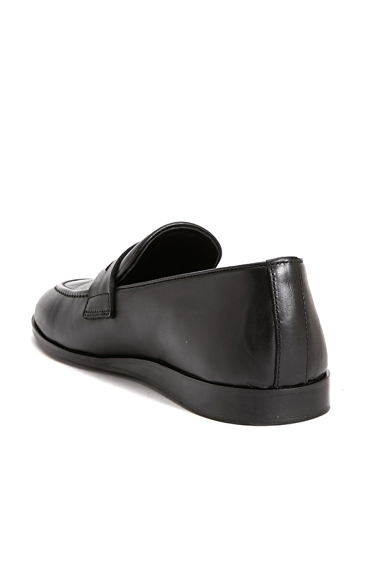 Siyah Erkek Deri Loafer