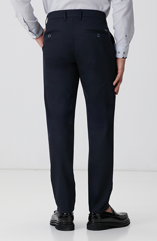 Lacivert Casual Pantolon