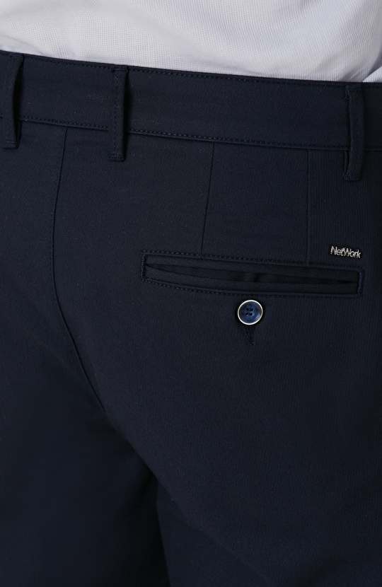 Lacivert Casual Pantolon