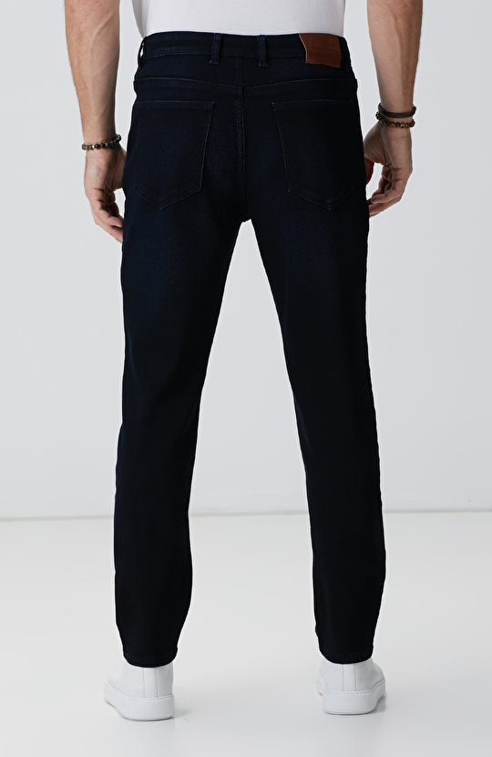 Lacivert Denim Pantolon