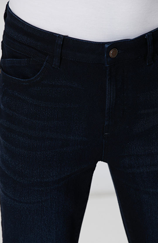 Lacivert Denim Pantolon