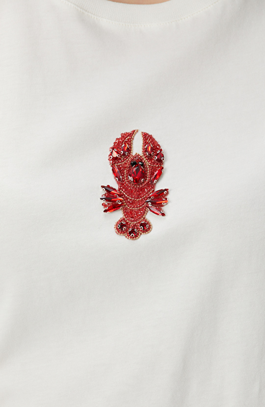 Kırık Beyaz T-shirt