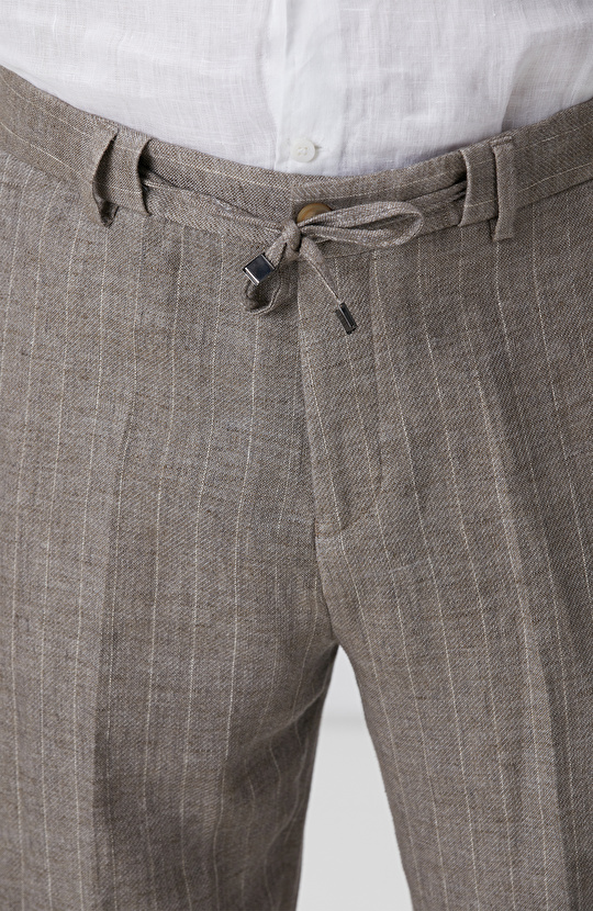 Vizon Keten Karışımlı Takım Elbise