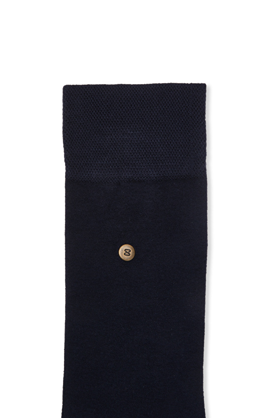 Lacivert Bambu Çorap