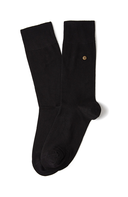 Siyah Erkek Bambu Çorap