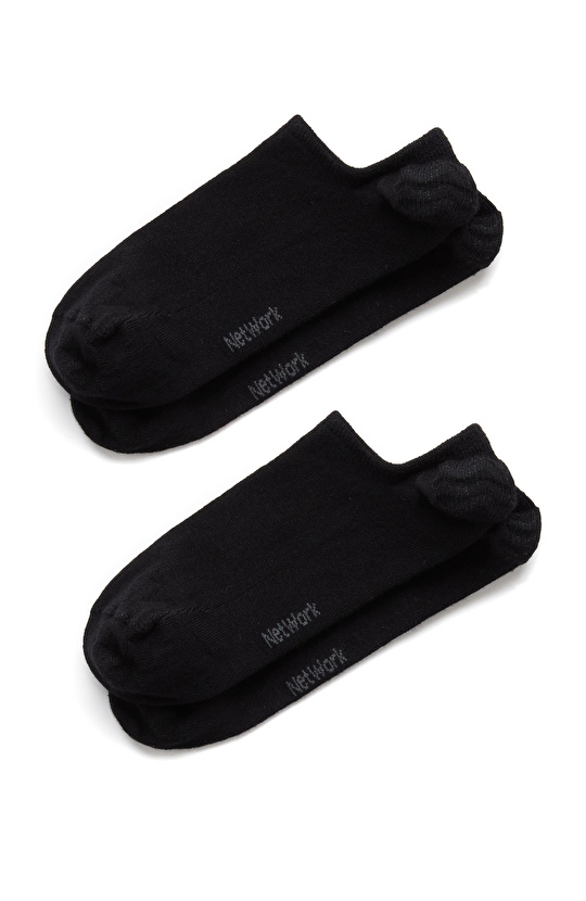 Siyah 2li Erkek Bambu Çorap Seti