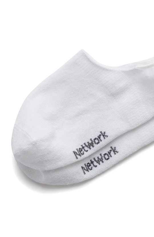 Beyaz 2li Kadın Bambu Çorap Seti