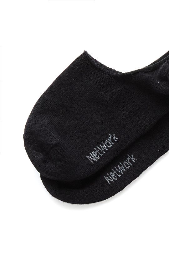 Siyah Kadın 2li Bambu Çorap Seti