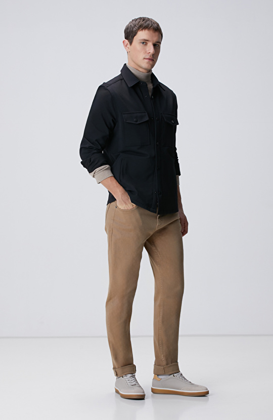 N-Tech Siyah Dış Gömlek