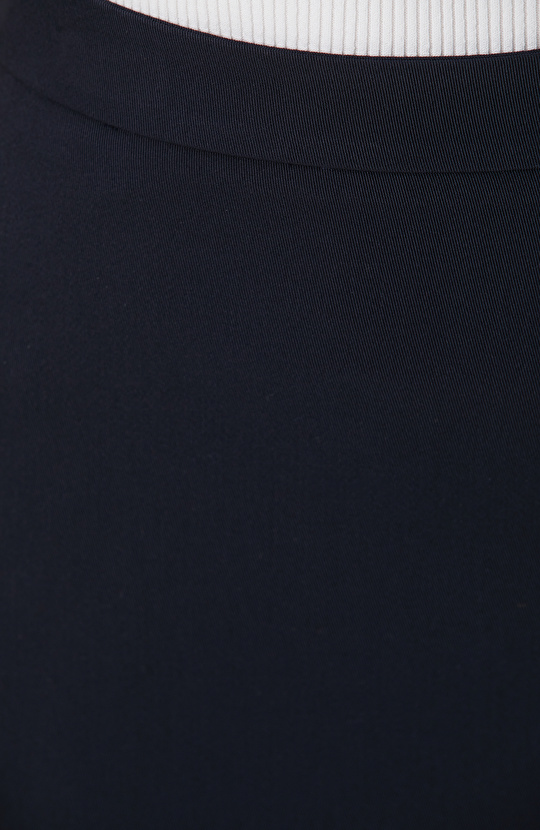 Lacivert Midi Kalem Etek