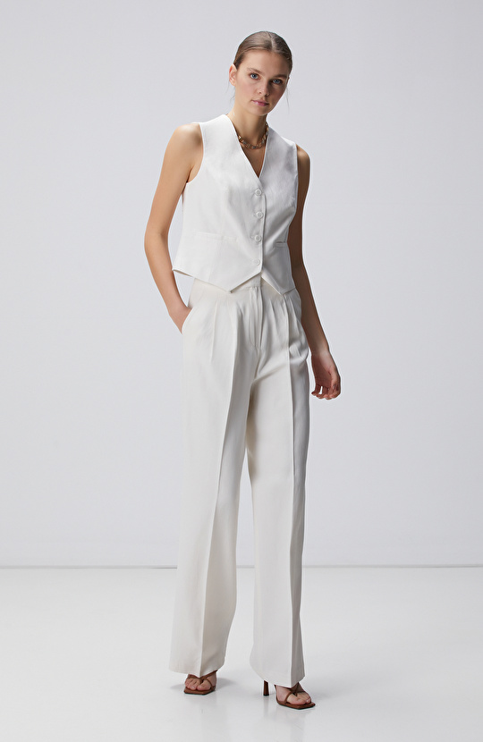 Kırık Beyaz Pantolon