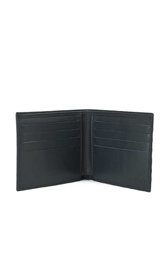 Lacivert Erkek Deri Cüzdan