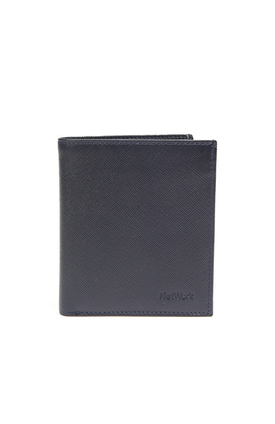 Lacivert Erkek Deri Cüzdan