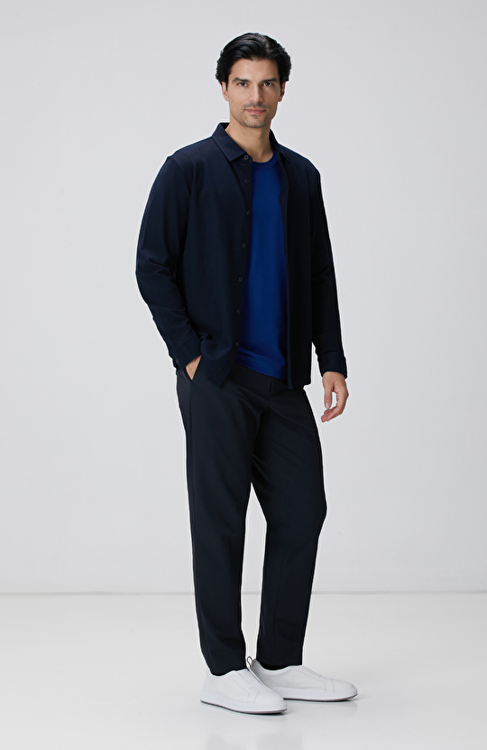 N-Tech Lacivert Gömlek