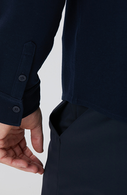 N-Tech Lacivert Gömlek