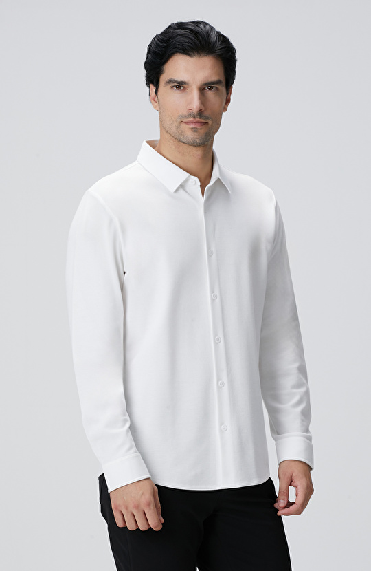 N-Tech Beyaz Gömlek