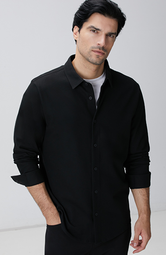 N-Tech Siyah Gömlek