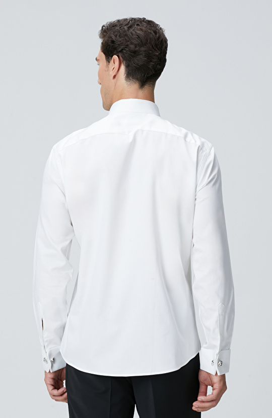 Beyaz Smokin Gömlek