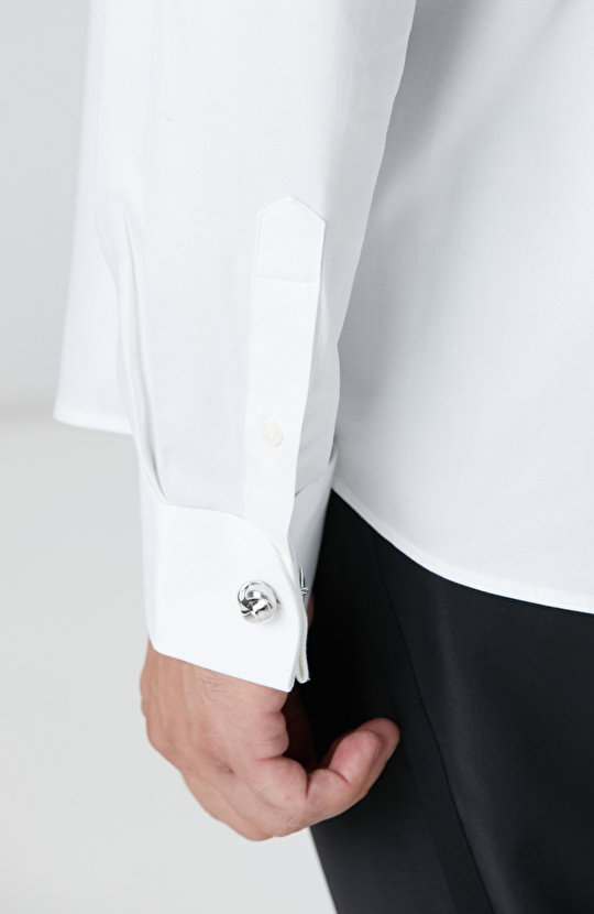 Beyaz Smokin Gömlek