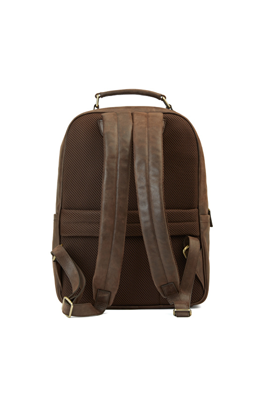 Vizon Erkek Deri Sırt Çantası