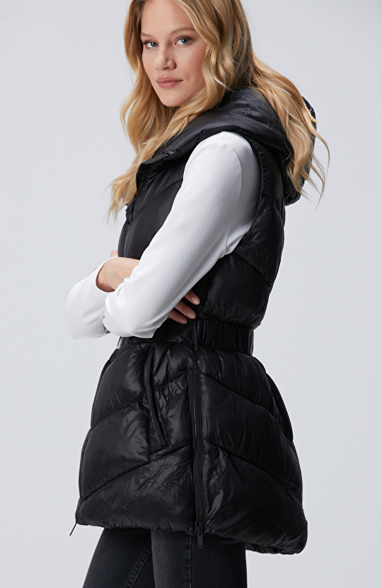 N-Tech Siyah Casual Yelek