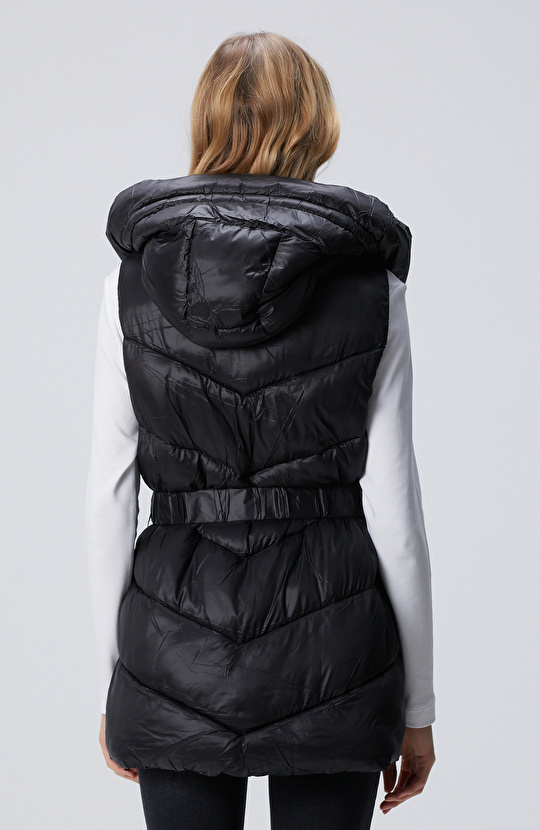 N-Tech Siyah Casual Yelek