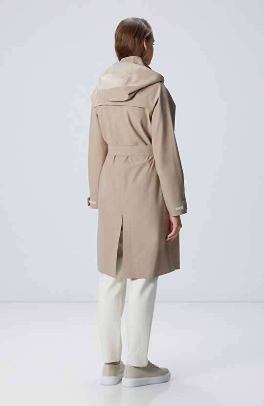 N-Tech Bej Pardösü