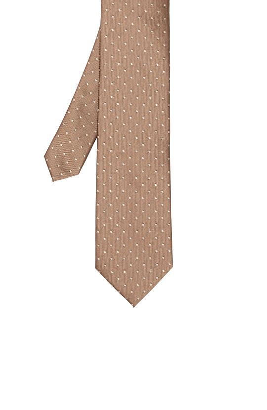 Kahverengi Desenli Kravat
