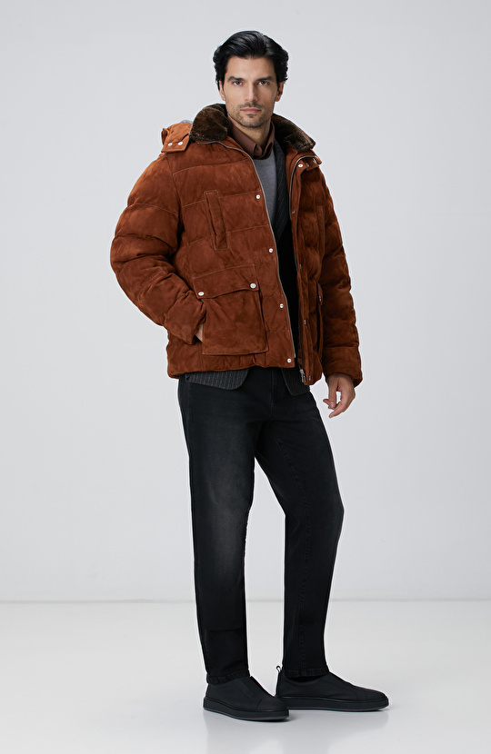 Gri Melanj Basic Triko Kazak