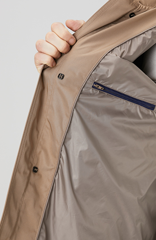 Vizon Fermuarlı Trençkot