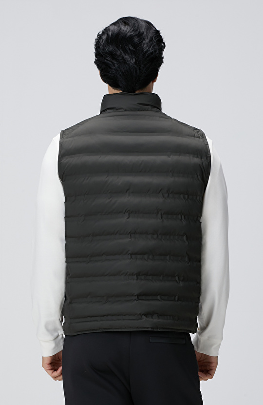 Haki Puffer Casual Yelek