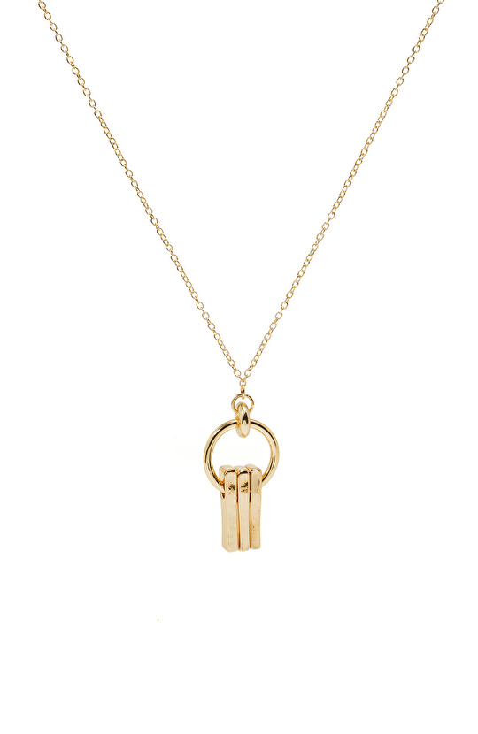 Gold Altın Rengi Kolye