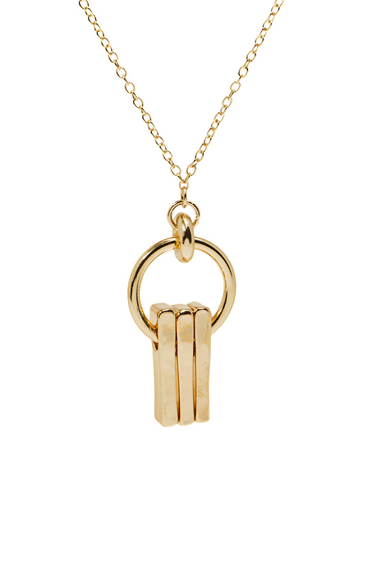 Gold Altın Rengi Kolye