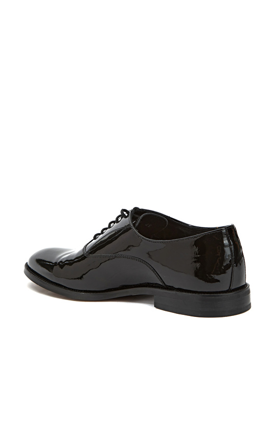 Siyah Erkek Rugan Ayakkabı