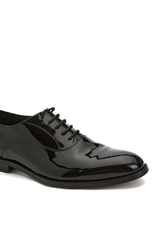 Siyah Erkek Rugan Ayakkabı