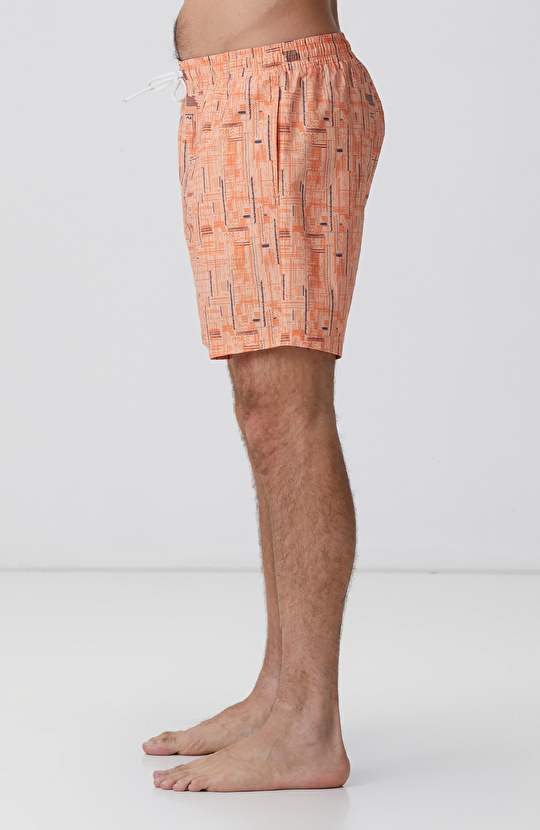 Turuncu Baskılı Mayo