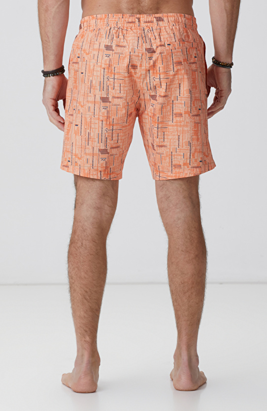 Turuncu Baskılı Mayo