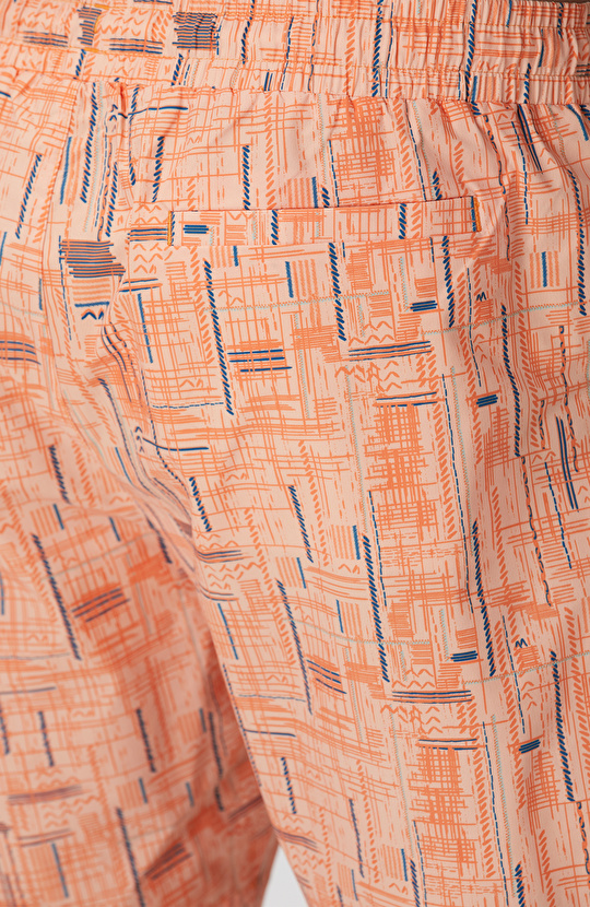 Turuncu Baskılı Mayo